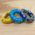 3" Silk Singing Bowl Ring Cushion