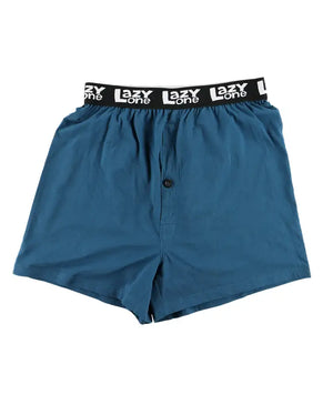 LazyOne Funny Graphic Print Button-Fly Boxers
